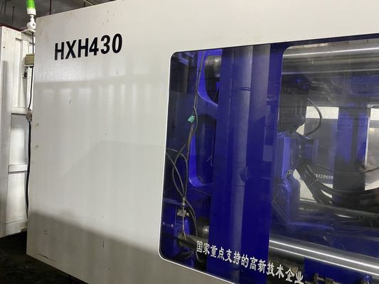 পাতলা প্রাচীর চাইনিজ ইনজেকশন ছাঁচনির্মাণ মেশিন স্ন্যাক বক্সের জন্য Haixiong HXH430 ব্যবহৃত